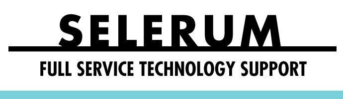 Selerum text Logo- bluebottom